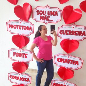MOLDURA PARA ESPELHO DIA DAS MÃES