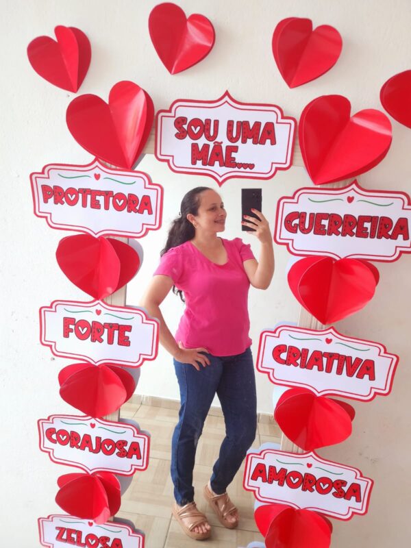 MOLDURA PARA ESPELHO DIA DAS MÃES