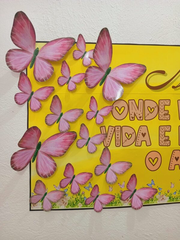 PAINEL DIA DAS MÃES - BORBOLETAS - Image 2