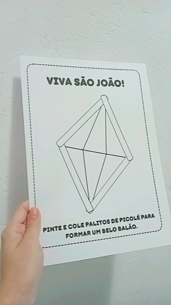 ATIVIDADE BALÃO JUNINO - Image 3