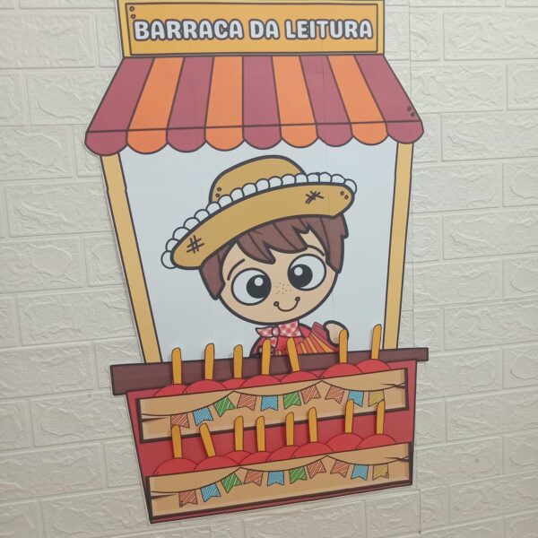 BARRACA DA LEITURA - FESTA JUNINA