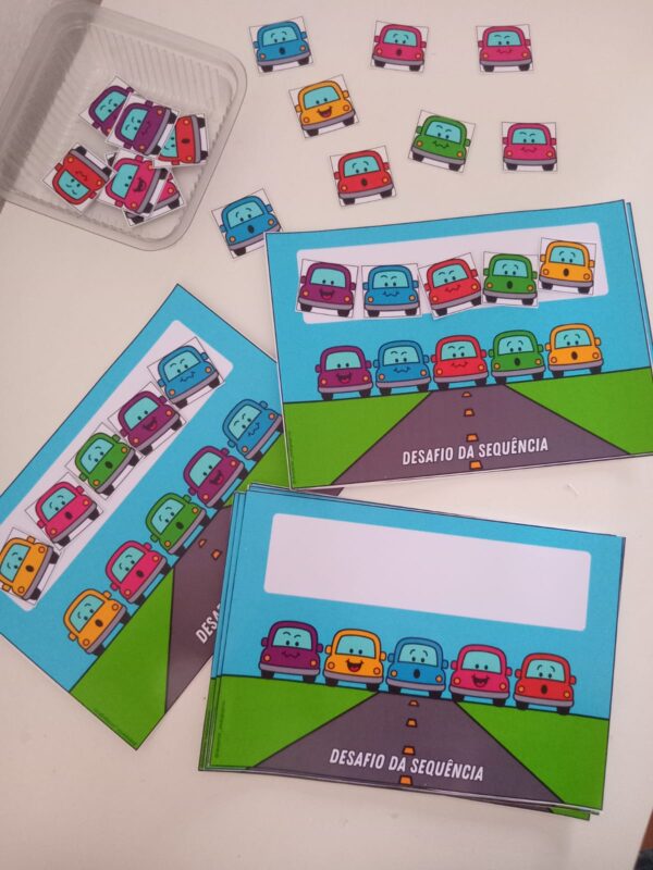DESAFIO DA SEQUÊNCIA - CARRINHOS - Image 2