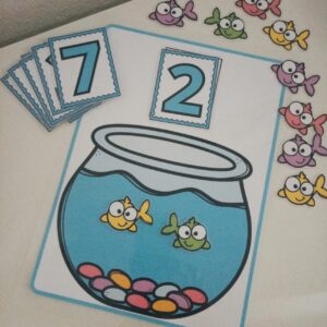 NÚMEROS E QUANTIDADES (PEIXINHOS NO AQUÁRIO)