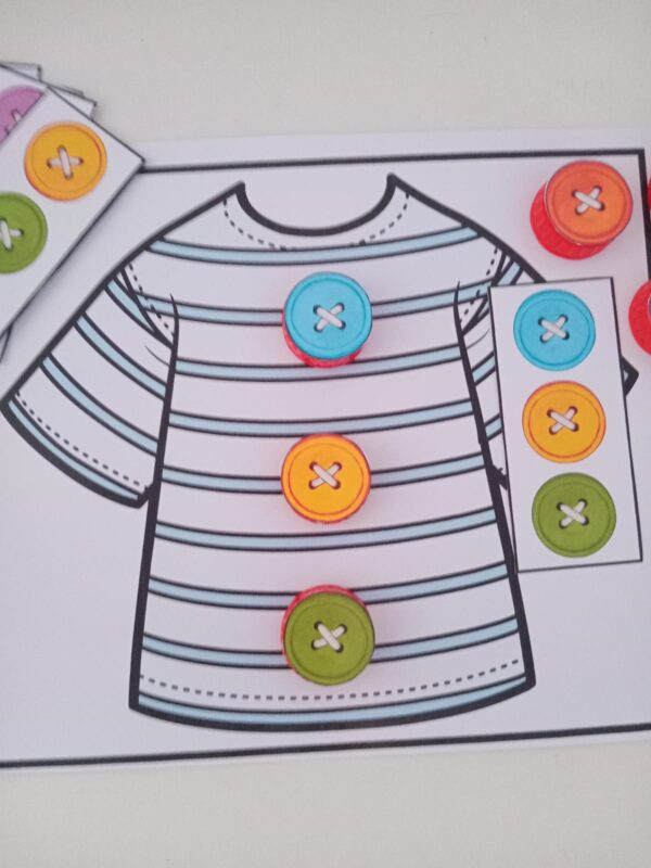 SEQUÊNCIA DE CORES - CAMISA E BOTÕES - Imagem 4