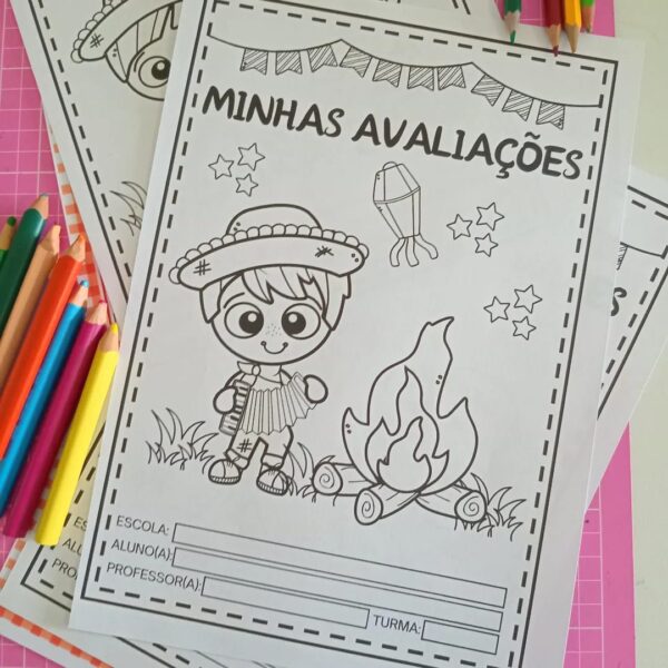 KIT CAPAS PARA ATIVIDADES, PROVAS E PORTFÓLIOS - Imagem 3