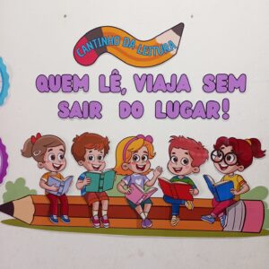PAINEL CANTINHO DA LEITURA