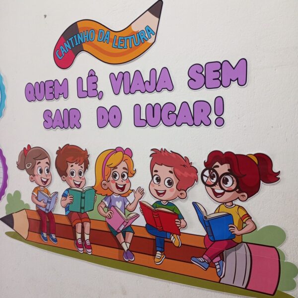 PAINEL CANTINHO DA LEITURA - Imagem 6