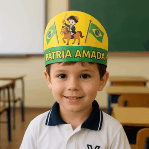 ACESSÓRIO PARA CABEÇA INDEPENDÊNCIA DO BRASIL