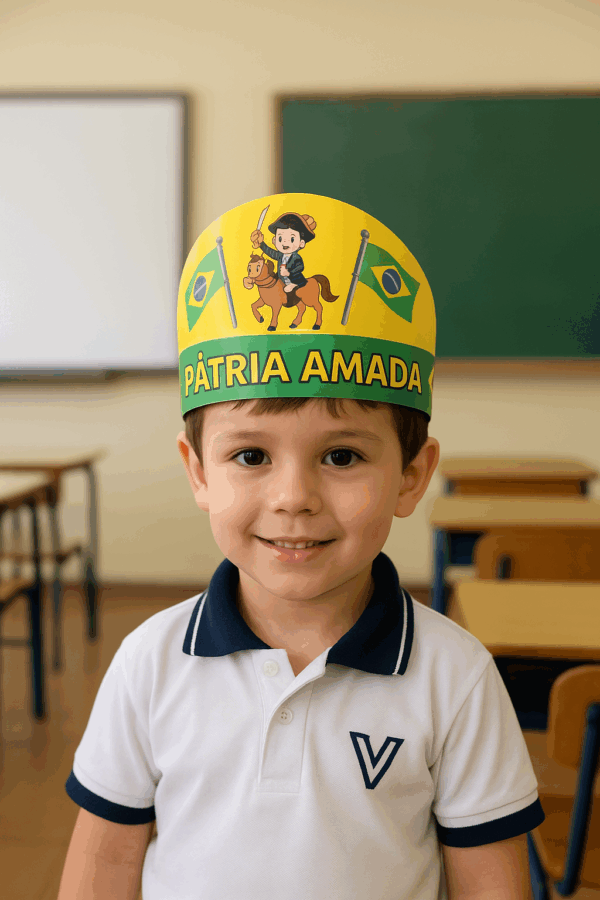 ACESSÓRIO PARA CABEÇA INDEPENDÊNCIA DO BRASIL