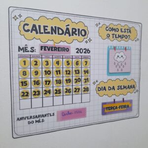 Calendário interativo