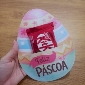 Lembrancinha Páscoa - Ovo bolsinho