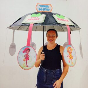 Personagens Turma do Sítio (guarda-chuva)