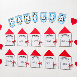 Casa com portinha - Minha família