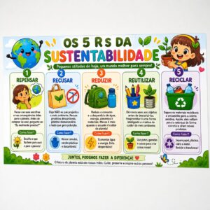 Material dia do meio ambiente (informativo, atividade e lembrancinha)
